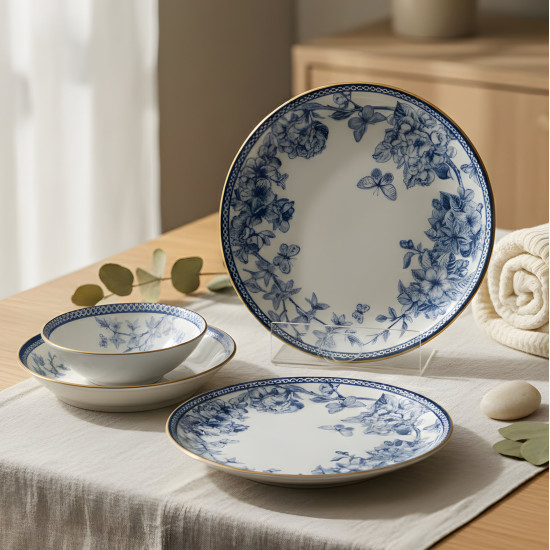 Dinnerware Set - 24 Pcs